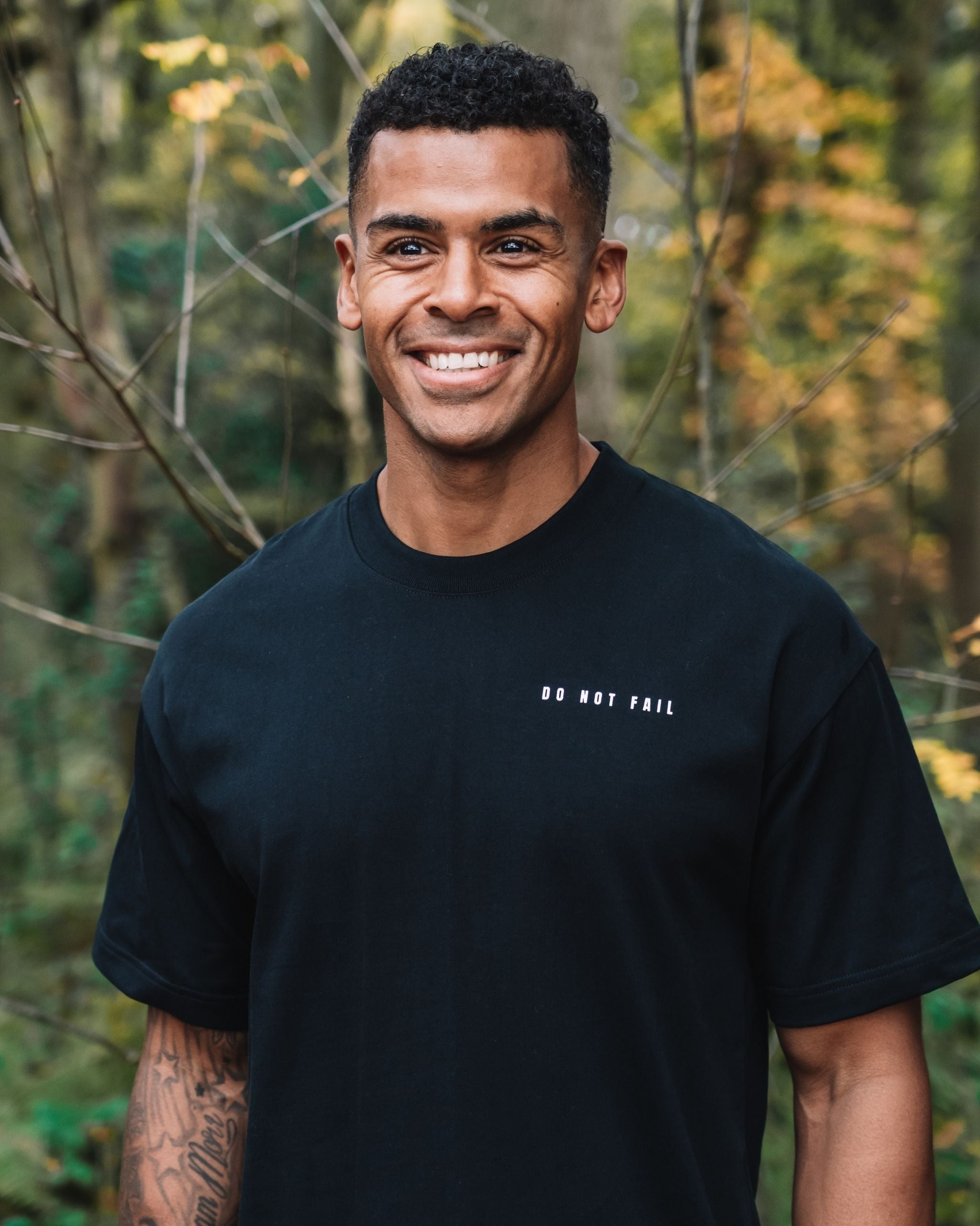 DNF Heavyweight Cotton T-Shirt (Black)