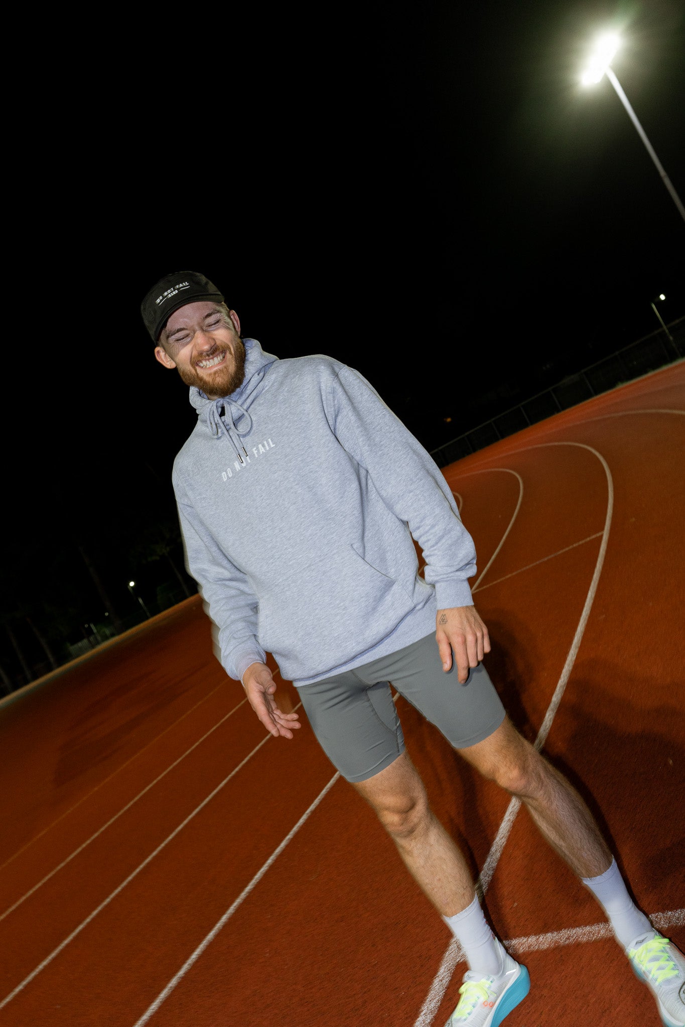 Grey DNF Core Hoodie