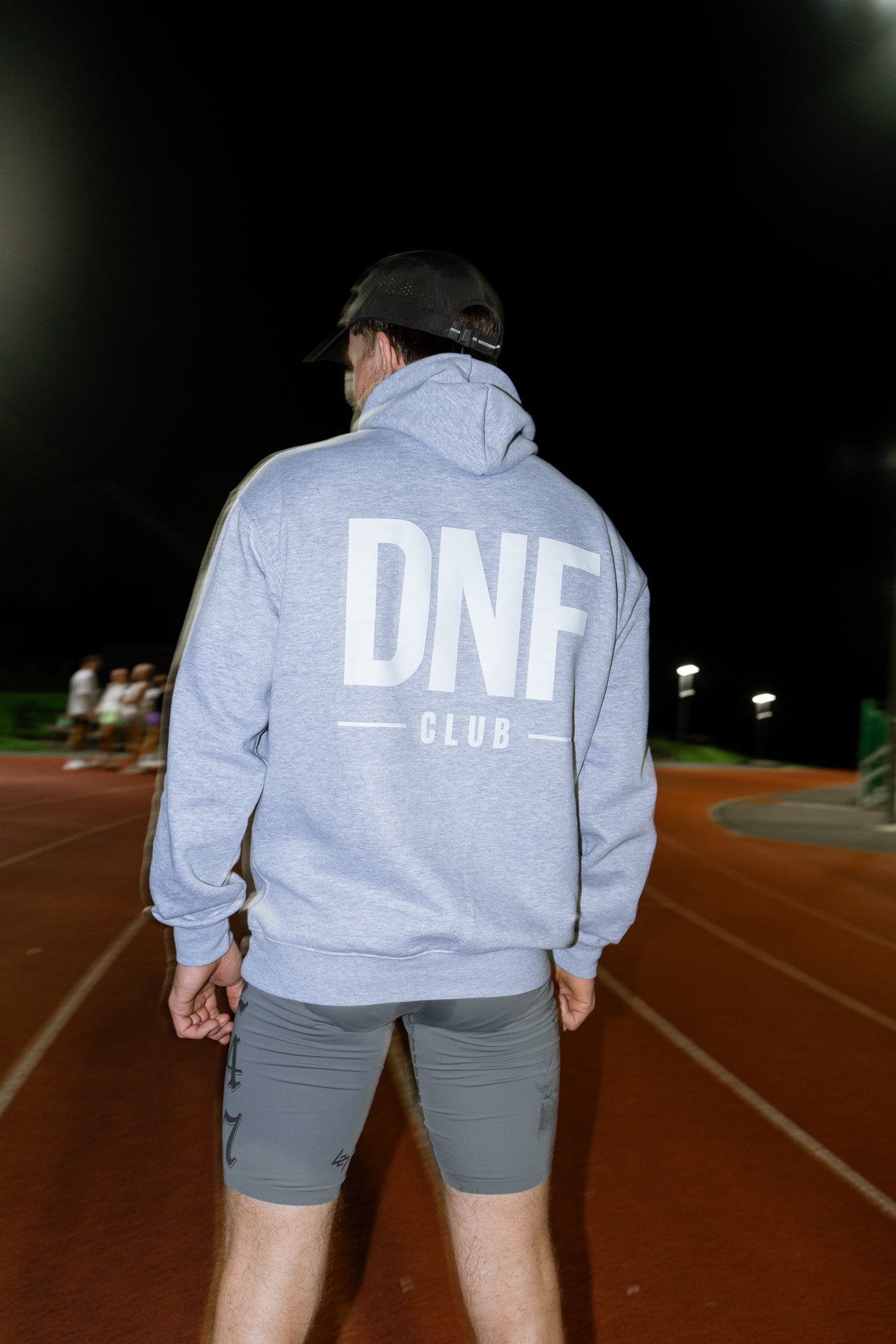 Grey DNF Core Hoodie