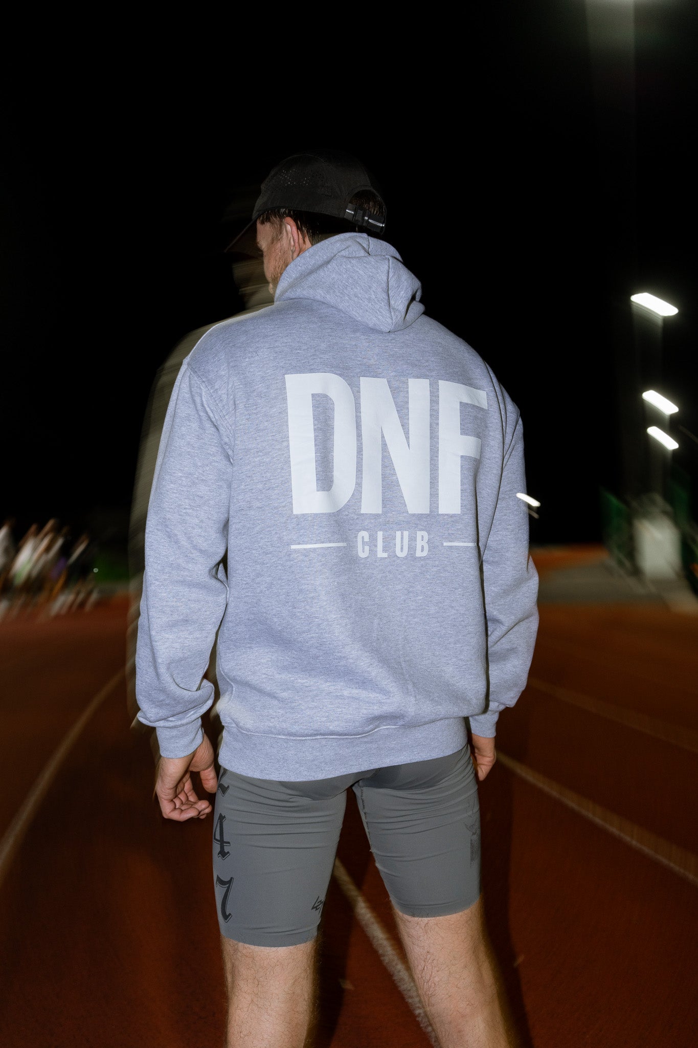 Grey DNF Core Hoodie