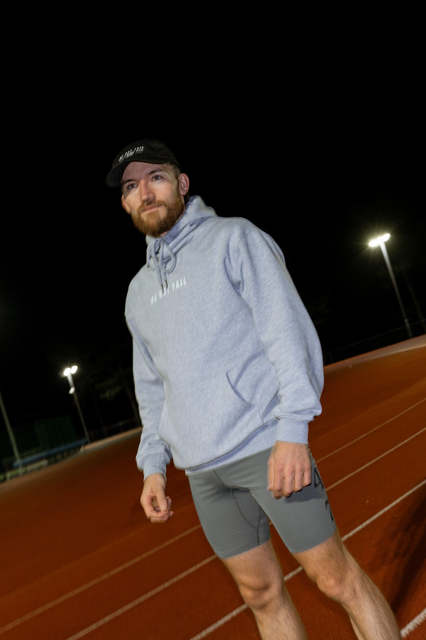 Grey DNF Core Hoodie